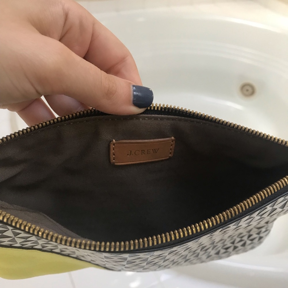 Colorblock J.Crew Pouch! - Picture 4 of 5
